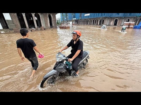 At least eight dead after heavy rain causes flooding and landslides in Southeast Asia
