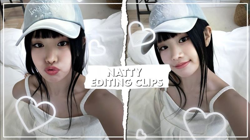natty editing clips