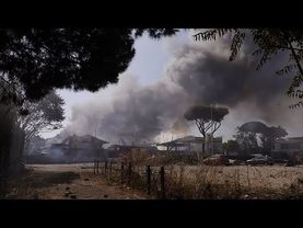 Rome petrol station explosion injures 25, damages buildings and vehicles