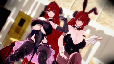 ヒンデンブルク（ちょっとバニーガール）で「Got That Boom」【KMS Hindenburg/MMD/アズールレーン/AzurLane/KKVMD】