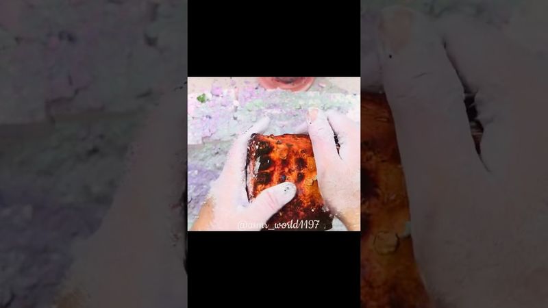 Pasted Red #relax #crushingtime #oddlysatisfying #satisfying #soap #slime #gymchalkasmr #asmrsounds