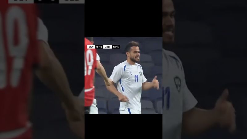 Oston Urunov 1-goli  #oston #urunov #orunov #uzbekistan #misr #egypt #ozbekiston #ozbekcha #uz #gol
