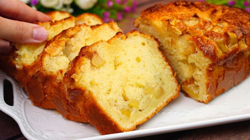 Torta di mele in 5 minuti! Semplice e gustosissima!