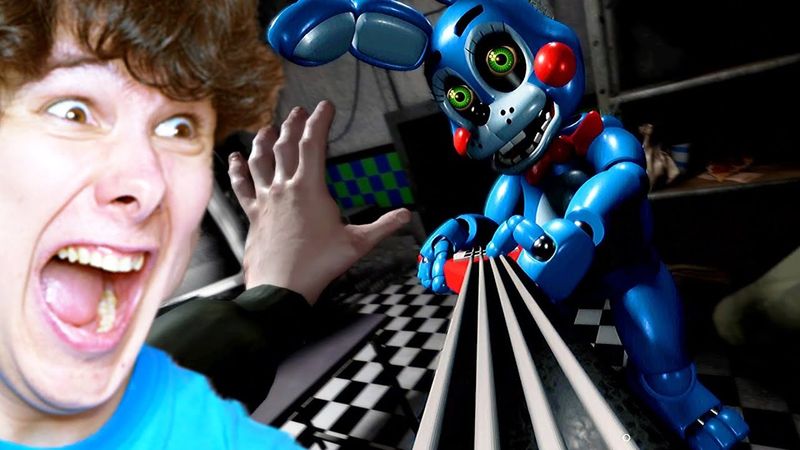 БОННИ ПРОТЫКАЕТ ГИТАРОЙ (фнафец-хорошец, и это правда страшно)