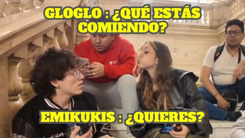 EMIKUKIS LE OFRECE COMIDA A GLOGLO