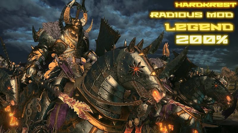 Total War Warhammer 3 v6.3.4 Radious Mod - IE - Хаос - Legendary =11= 40000 лет Хаоса..
