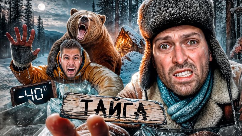 24 Часа Выживания В Дикой Тайге: Испытания От ЛЕСНЫХ