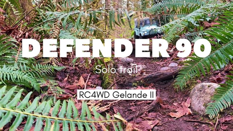 Defender 90 Rc4wd Gelande 2. Solo off road
