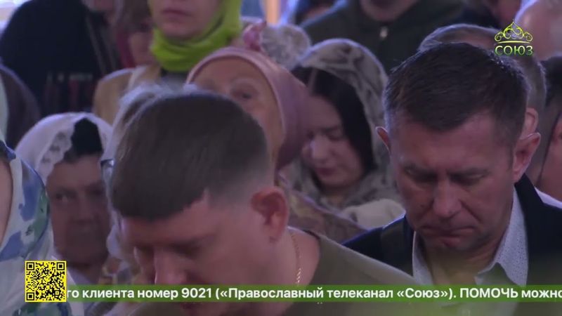 Божественная литургия в Вознесенском кафедральном соборе Новосибирска