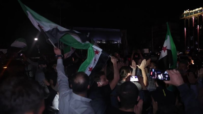 Syrians in Aleppo celebrate Trump decision to lift US sanctions | AFP