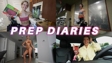1 Week Out- final depletion phase (!!!) training updates, groceries, posing practice, hauls & more