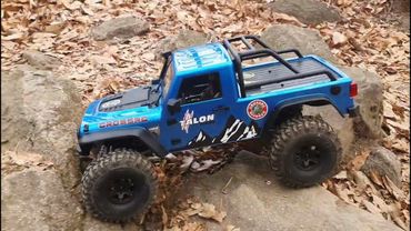 Cross rc EMO-X & Rubicon rock crawling