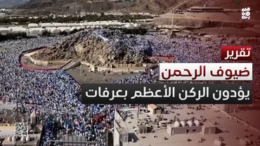 مشهد إيماني مهيب.. ضيوف الرحمن يؤدون الركن الأعظم في عرفات