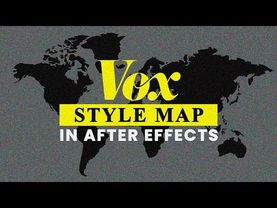 Easy Vector Map Animation Tutorial | Vox & Johnny Harris Style in After Effects