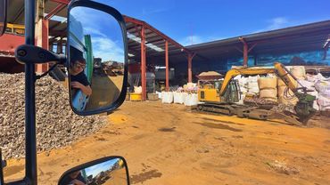 Taking scrap metal to Osaka, Japan