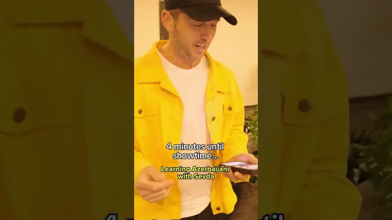 Солист OneRepublic заговорил по-азербайджански