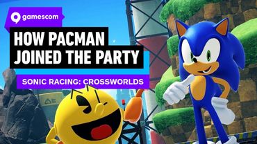 What Pac-Man is Bringing to Sonic Racing: CrossWorld's All-Star Line-Up | gamescom 2025