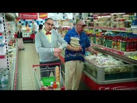 Редкий рекламный ролик универсама «Пятёрочка» с Дмитрием Соколовым (10.2012)