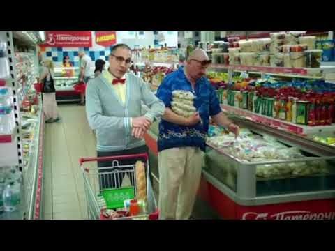 Редкий рекламный ролик универсама «Пятёрочка» с Дмитрием Соколовым (10.2012)