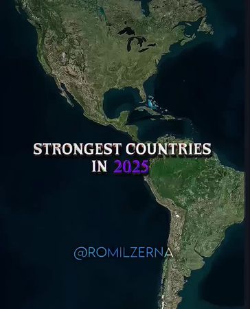 Strongest Countries in 2025 #fyp #foryoupage #foryou #geolayers3 #rom...