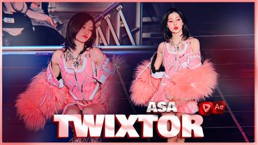 TWIXTOR CLIPS 4K BABYMONSTER ASA solo stage 'Woke Up In Tokyo'｜1st WORLD TOUR IN SEOUL