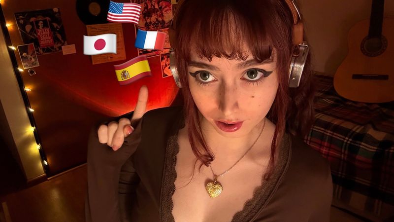 ⋆˚࿔ ASMR in different languages 𝜗𝜚˚⋆