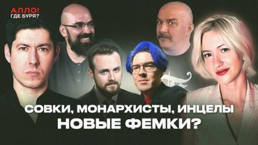 СОВКИ, МОНАРХИСТЫ, ИНЦЕЛЫ - НОВЫЕ ФЕМКИ? [Стрим на Вестнике Бури]