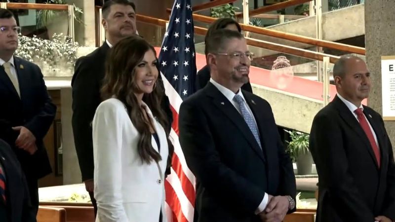 US Secretary of Homeland Security meets Costa Rican president | AFP