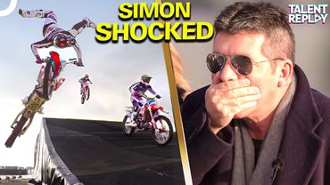 The INSANE Moto Stunts That Blew Simon's Mind | Britain's Got Talent