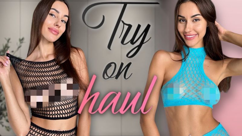 [4K] Sheer Try-On Haul 2024 | Exploring Transparent Trends