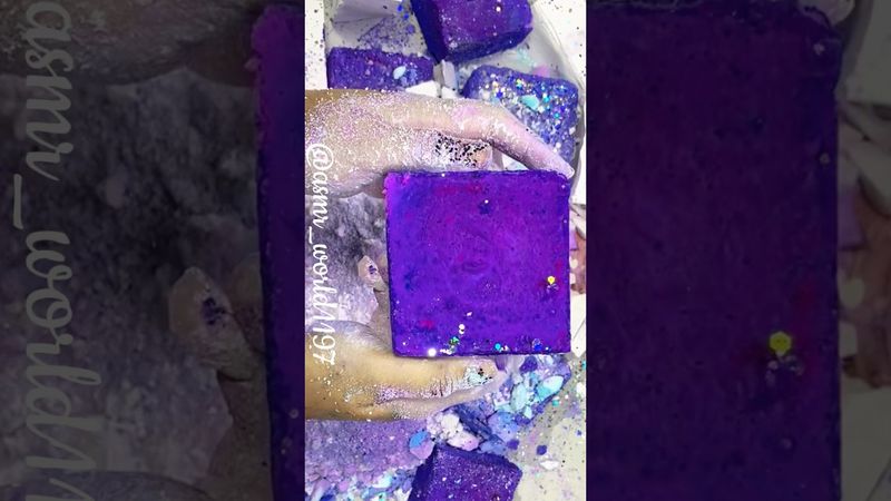 Full blocks crush  #crunchycrumbles #oddlysatisfying #satisfying #crushingtime #soap #gymchalkasmr