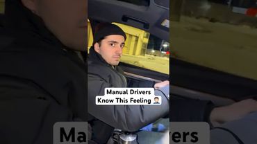 Manual Driving PAIN 😔 #cars #manual
