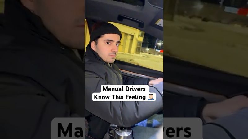 Manual Driving PAIN 😔 #cars #manual