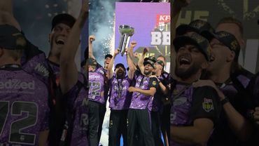 #BBL14 CHAMPIONS: HOBART HURRICANES 🏆 #cricket #bbl14