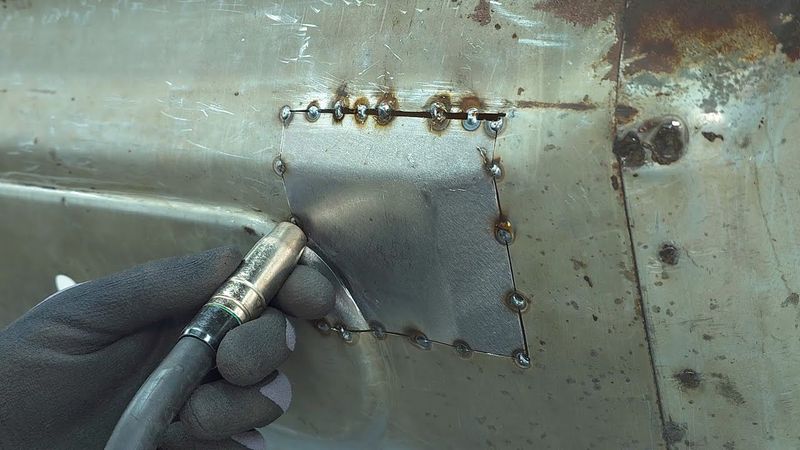 Rust Repair on Floor