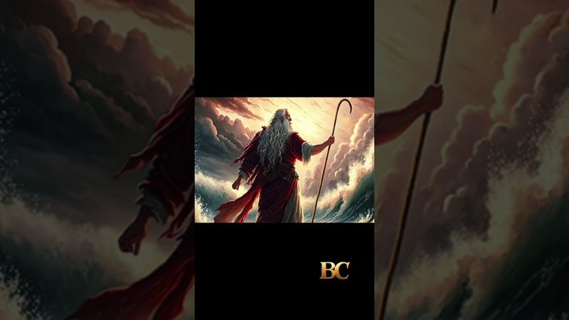 Locals panic as Sea of Galilee turns blood red in Biblical scenes