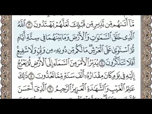 سورة السجدة الصفحة 415 الشيخ محمد صديق المنشاوي