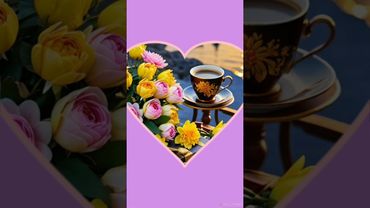 🌺 •ДОБРОГО ВСЕМ ВЕЧЕРА• Музыкальная открытка с пожеланиями•#short