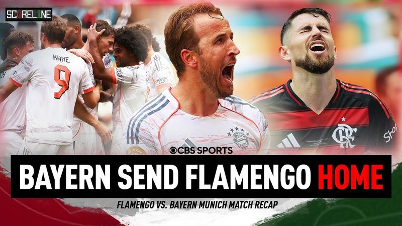 Dois gols de Harry Kane ajudam Bayern de Munique a superar Flamengo nas oitavas de final do Mundi...