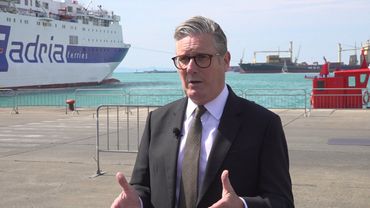 On visit to Albania, UK PM Starmer says he is 'determined' to 'retake control' of borders | AFP