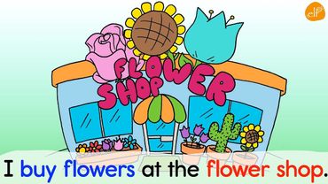 Town and City Vocabulary and Phrases for ESL and EFL Kids (#1) - Educational Videos For Kids