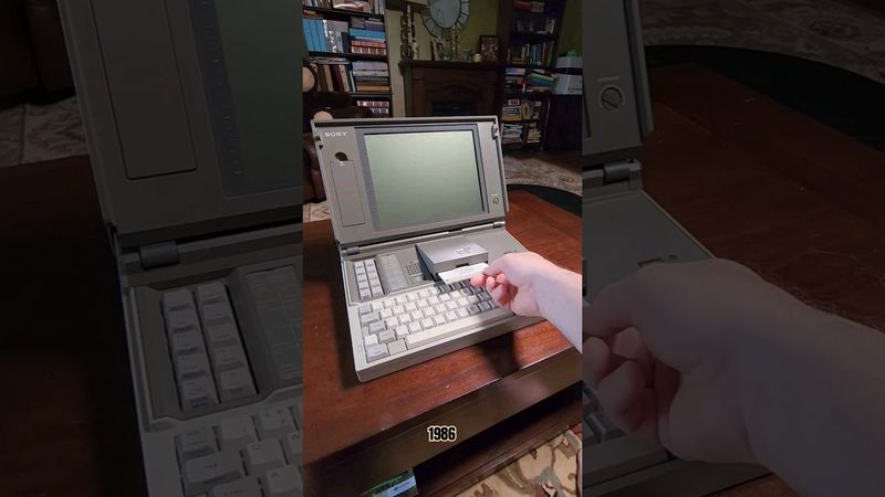 Sony SMC-210DL6 M35, 1986 & Digger #shorts #retrogaming #vintagecomputer