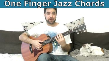 The ONE-FINGER Jazz Chords (Create Jazzy Chord Solos without Even Trying) - Guitar Lesson Tutorial