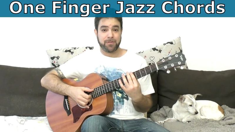 The ONE-FINGER Jazz Chords (Create Jazzy Chord Solos without Even Trying) - Guitar Lesson Tutorial
