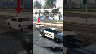 Just a casual police chase in GTA online #shorts