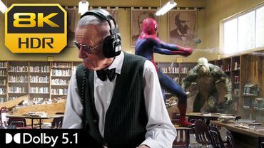 8K HDR | Fighting Lizard in School (The Amazing Spider-Man) | Dolby 5.1