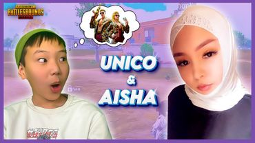 UNICO & AISHA GAMEPLAY  PUBG MOBILE  .NEW UPDATE 3.6