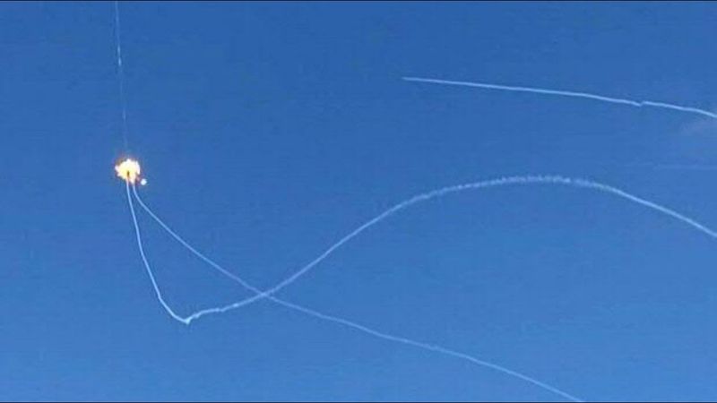 Interceptions seen over Tel Aviv after missiles fired from Iran | AFP