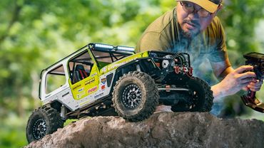 Custom 1/10 Rc Crawler VS4-10 Tamiya 110 Jeep Wrangler Adventure [ASMR] | Rc Cars Off Road