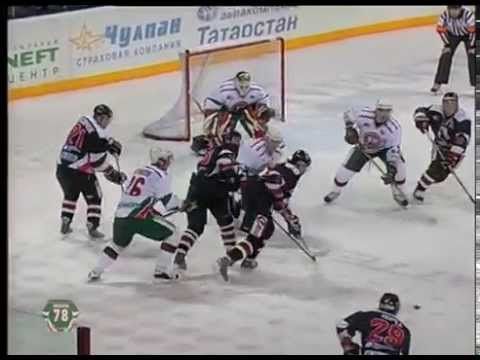 Драка в матче Ак Барс - Трактор №2 | Hockey Fight of the match Ak Bars - Traktor №2